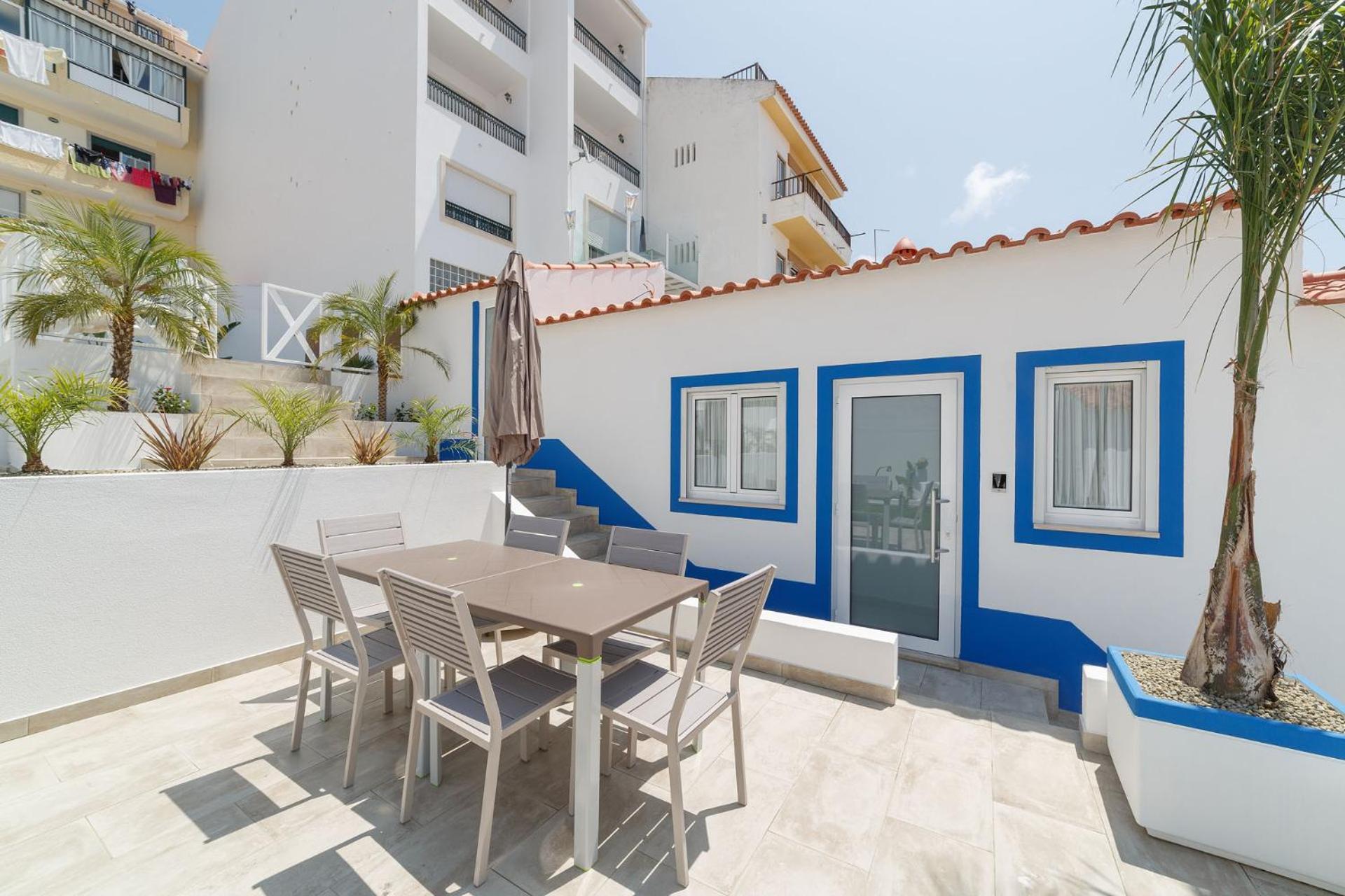 Patio C'Un Casinhas Lägenhet Nazaré Exteriör bild