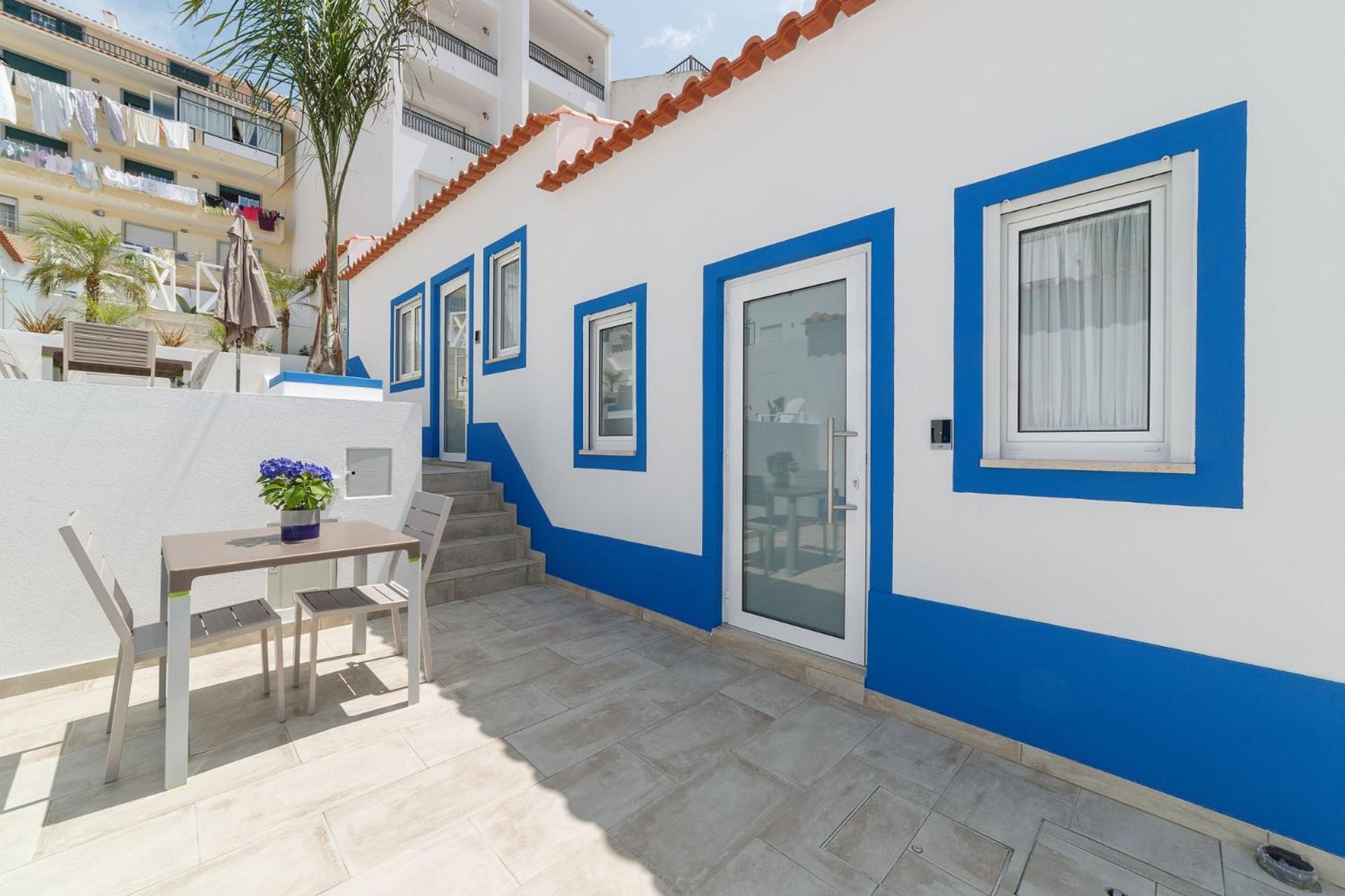 Patio C'Un Casinhas Lägenhet Nazaré Exteriör bild
